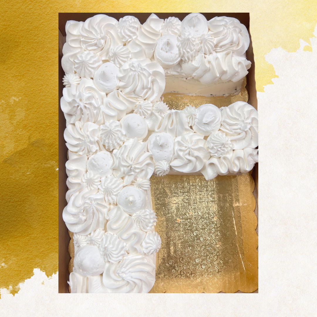 Monogram Or Number Cake Tamara S The Cake Guru